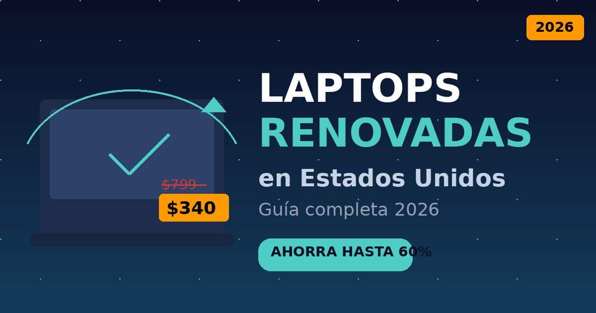 Laptops Renovadas en Estados Unidos