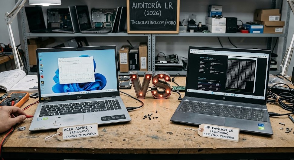 Acer Aspire vs HP Pavilion Renovadas