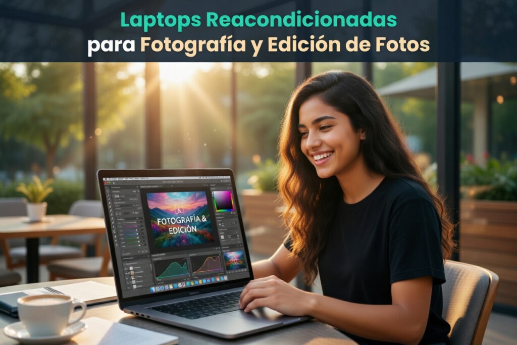 Laptops Reacondicionadas para Fotografía y Edición de Fotos