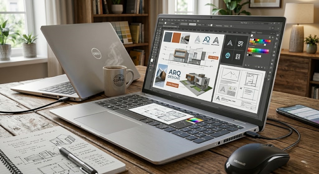 laptop renovada con mejor pantalla para diseño básico