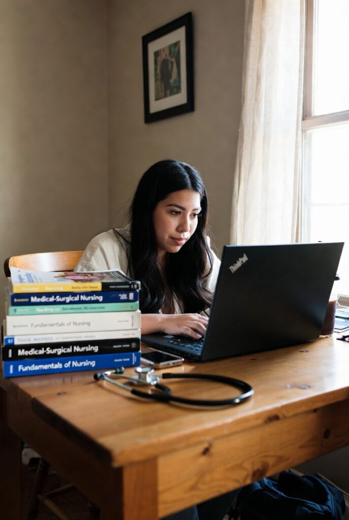 laptops renovadas estudiantes enfermería ciencias salud USA 2026