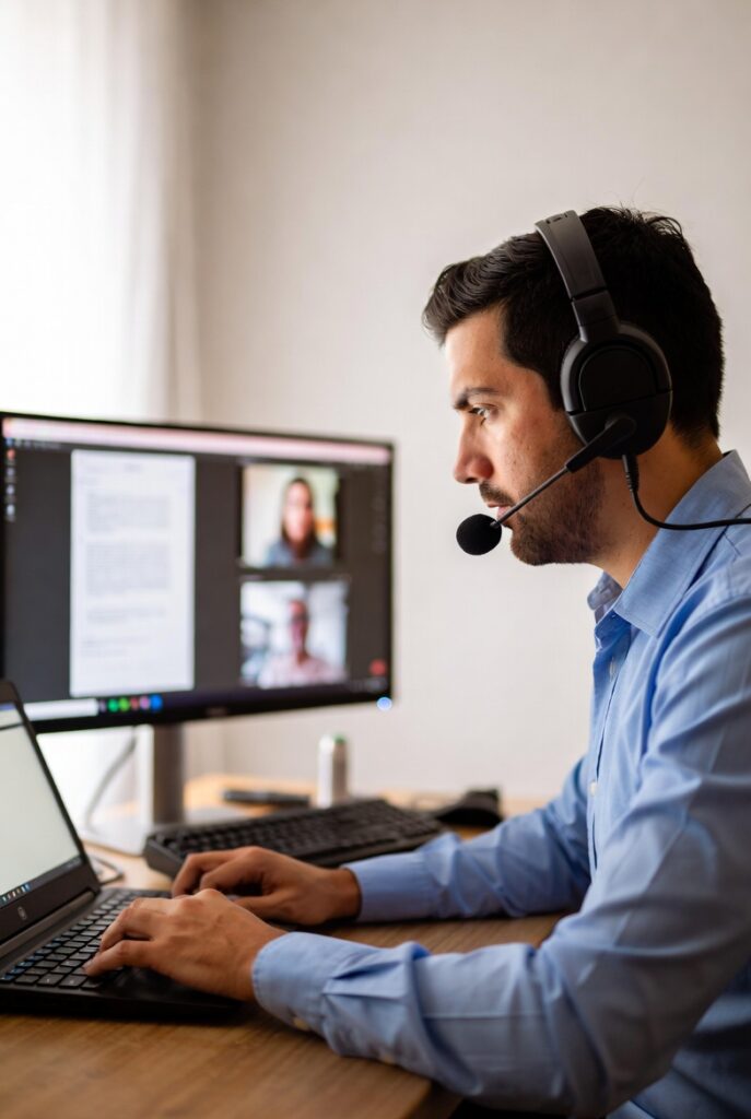laptops renovadas traductores intérpretes latinos USA trabajo remoto