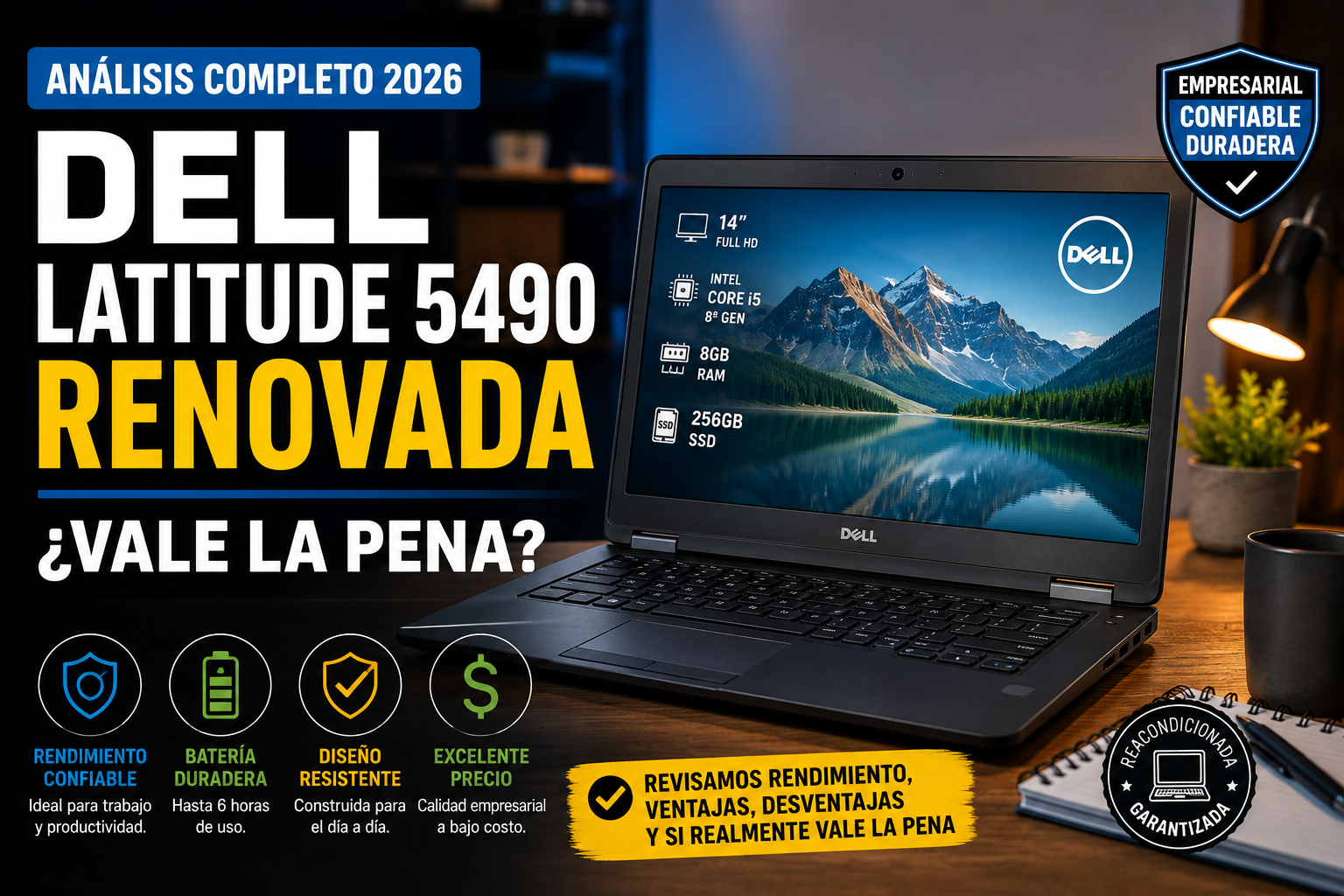 Dell Latitude 5490 Renovada