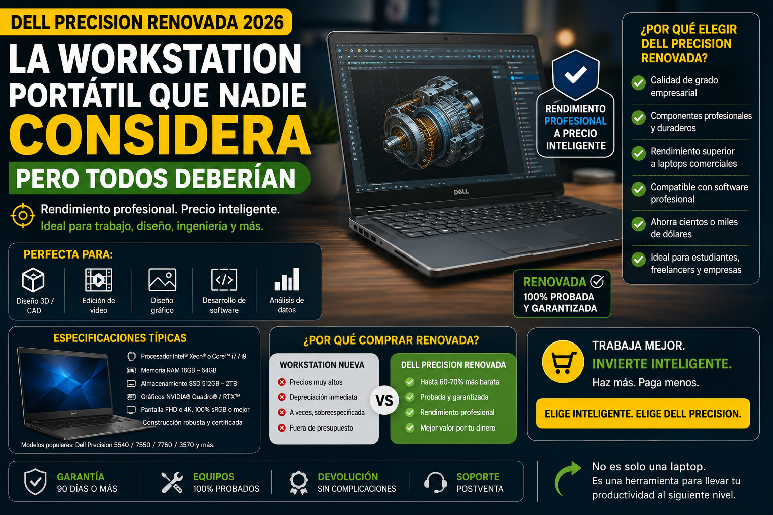 Dell Precision Renovada 2026
